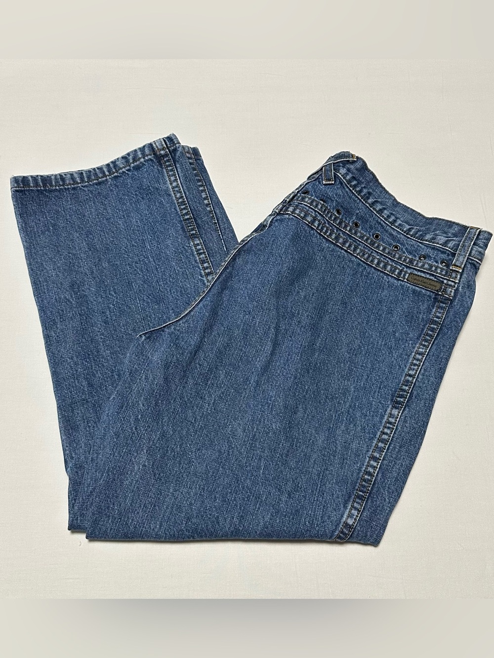 Calvin Klein Cropped Jeans Y2K Vintage
